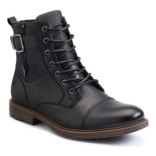 name brand black boots