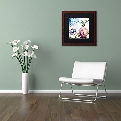 Trademark Fine Art Spring Nectar Square III Framed Wall Art