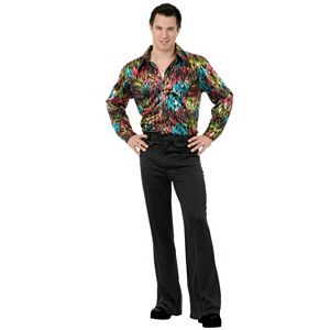 Adult Black Disco Costume Pants