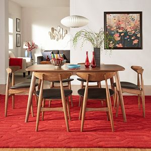 HomeVance Andersen Dining Table & Chair 7-piece Set