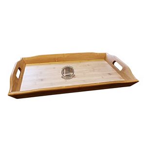 Golden State Warriors Bamboo Serving Tray