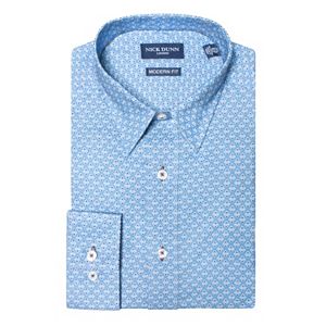 Men's Nick Dunn Modern-Fit Dress Shirt