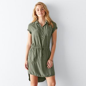 Women's SONOMA Goods for Life™ High-Low Shirtdress