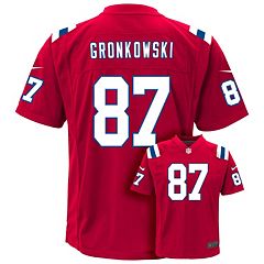 Boys 8-20 Nike New England Patriots Rob Gronkowski Game NFL Replica Jersey