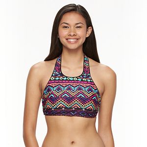 Mix and Match Tribal High-Neck Halter Bikini Top