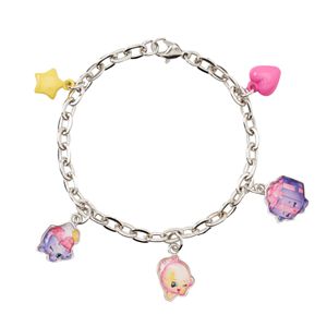 Girls Shopkins Ice Cream Queen, June Balloon & Miss Pressy Charm Bracelet