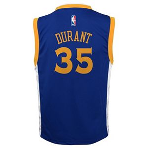 Boys 8-20 adidas Golden State Warriors Kevin Durant Replica Jersey