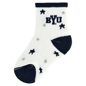 Baby BYU Cougars Socks