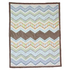 Nurture Nurture Zig & Zag Baby Quilt