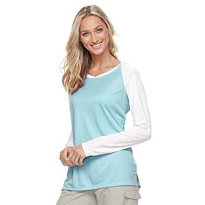 Women's Columbia Fork Stream Colorblock Hooded Tee