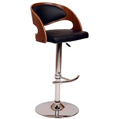 Armen Living Malibu Adjustable Swivel Bar Stool