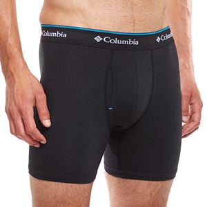 Men's Columbia 2-pack + 1 Bonus Omni-Wick Stretch Cotton Boxer Briefs