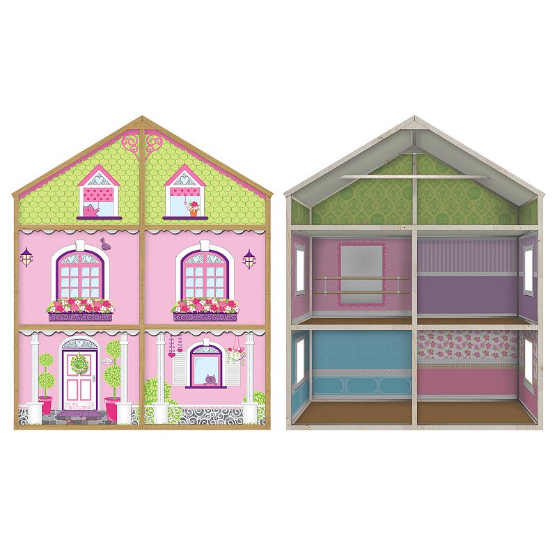 My Girl Dollie & Me Style Dollhouse for 18-in. Dolls, Multicolor