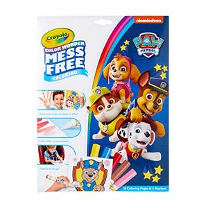 Paw Patrol Mess Free Color Wonder Markers & Paper Set by Crayola