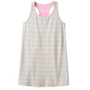 Girls 7-16 SO® Striped Sleveless Swim Cover-Up Dress