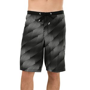 Men's Speedo Crosswise Geometric 4-Way Stretch Board Shorts