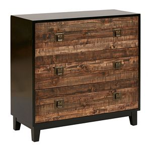 Madison Park Gale Chattered Two-Tone Accent Chest