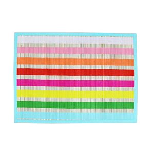 Celebrate Summer Together Woven Stripes Placemat