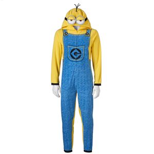 Men's Despicable Me Minion Microfleece Union Suit