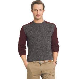 Big & Tall Arrow Classic-Fit Colorblock Fleece Sweater