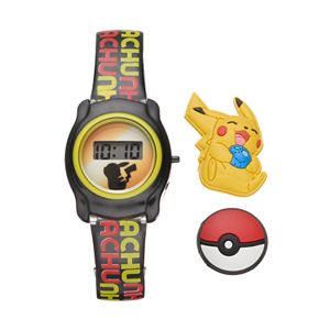 Pokémon Pikachu Kids' Digital Charm Watch