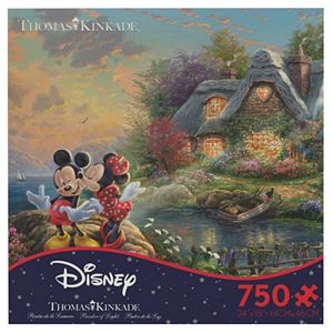 Disney's Mickey & Minnie Mouse 750-pc. Thomas Kinkade Puzzle by Ceaco