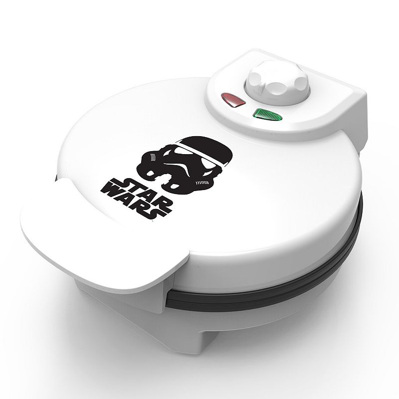 Star Wars Storm Trooper Waffle Maker by Pangea Brands, White