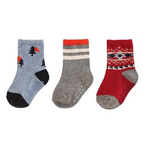 Boys 4-8 Carter's 3-pk. Crew Socks