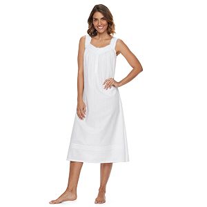 Women's Croft & Barrow® Pajamas: Textured Long Nightgown