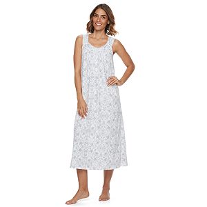 Women's Croft & Barrow® Pajamas: Knit Long Nightgown