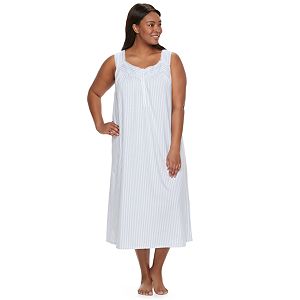 Plus Size Croft & Barrow® Pajamas: Knit Long Nightgown