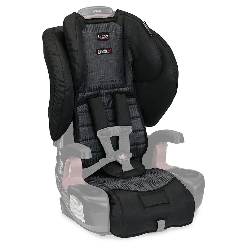 Britax Pioneer Harness-2-Booster Car Seat Cover Set, Black