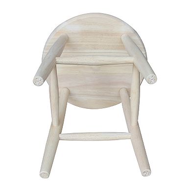 International Concepts Swivel Dining Height Stool