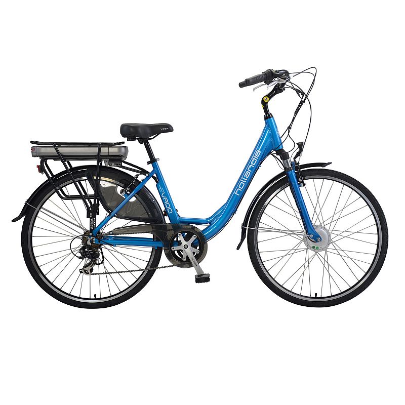 Hollandia Evado 7 Electric City 18-Inch Blue Commuter Bicycle