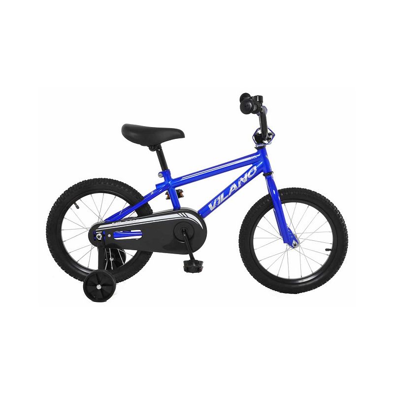 Youth Vilano 16-Inch BMX Style Blue Bike, Multicolor
