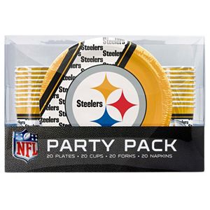 Pittsburgh Steelers 20-Place Setting Party Pack