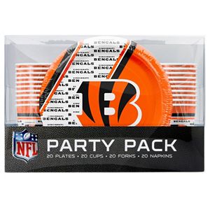 Cincinnati Bengals 20-Place Setting Party Pack
