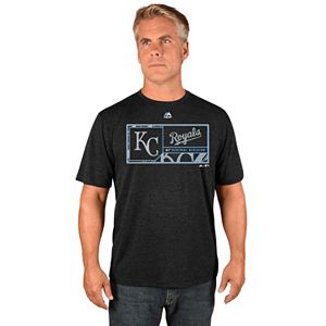 Men's Majestic Kansas City Royals Division Dominator Synthetic Tee
