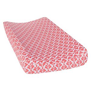 Trend Lab Shell Floral Changing Pad Cover