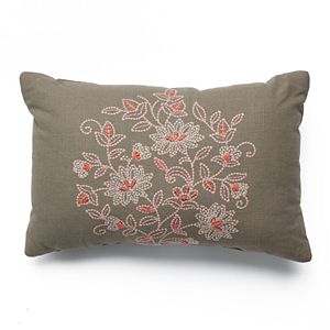 SONOMA Goods for Life™ Embroidered Floral Throw Pillow