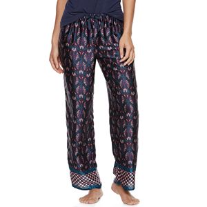 Women's Apt. 9® Pajamas: Night Skies Satin Pajama Pants