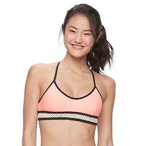 Mix and Match Crochet-Trim Bikini Top