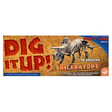 MindWare Dig It Up! 3D Skeleton Model: Triceratops