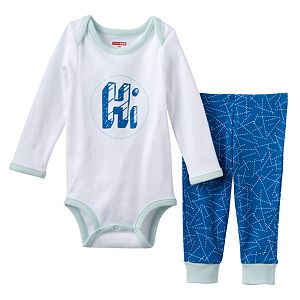 Baby Boy Skip Hop Graphic Bodysuit & Pants Set