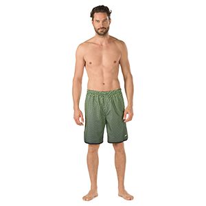 Men's Speedo Grid Aqua Volley Jammer Swim Shorts