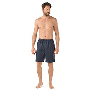 Men's Speedo Geometric Tech Stretch Volley Swim Shorts