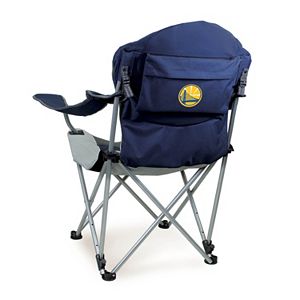 Picnic Time Golden State Warriors Reclining Camp Chair
