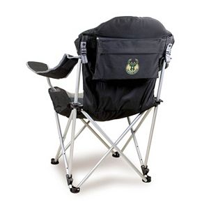 Picnic Time Milwaukee Bucks Reclining Camp Chair