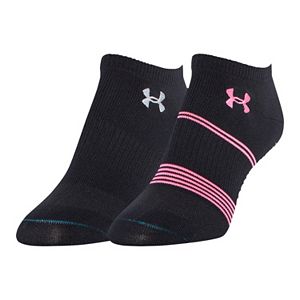 Women's Under Armour 2-pk. Grippy III No-Show Socks