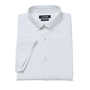 Men's Apt. 9® Slim-Fit Stretch Button-Down Collar Dress Shirt